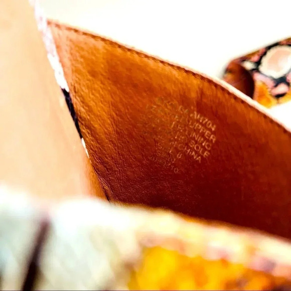 Madewell The Cory Mule In Snake Embossed Leather - Picture 9 of 9